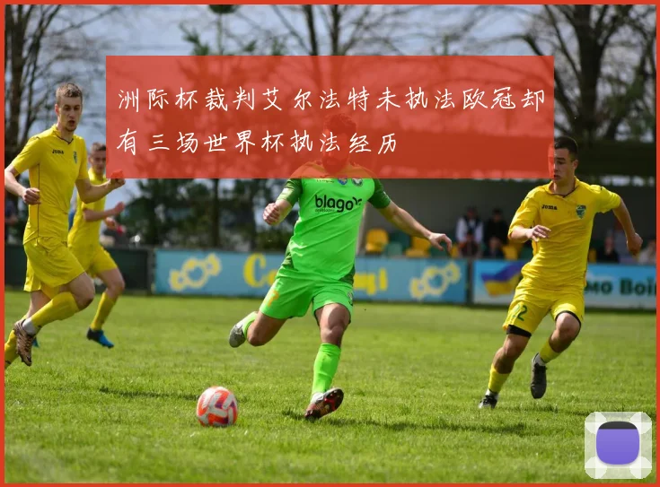 洲际杯裁判艾尔法特未执法欧冠却有三场世界杯执法经历